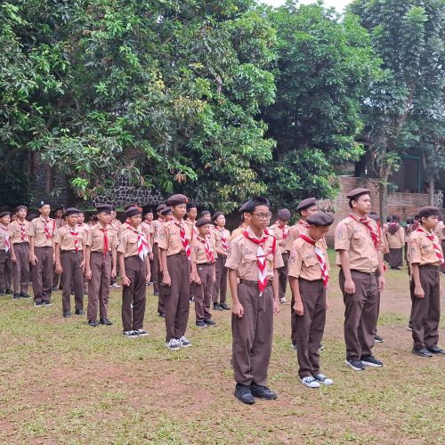 Perjusa 2025: Tempa Karakter Pramuka MTs Madarijut Thalibin yang Tangguh dan Berakhlak Mulia